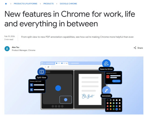 أخيراً.. ميزة تقسيم الشاشة (Split View) تصل إلى Google Chrome!