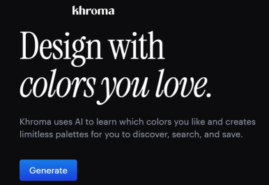 مولد ألوان مدعوم بالذكاء الاصطناعي..!